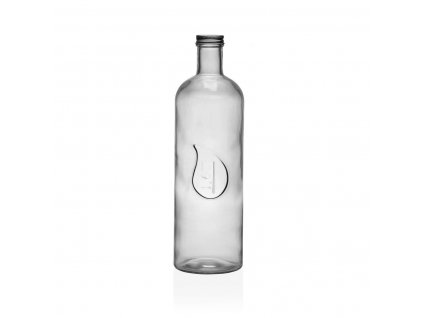 Fľaša Versa Kvapka Sklo Aluminium (1,6 l) (9,8 x 32,5 x 9,8 cm)