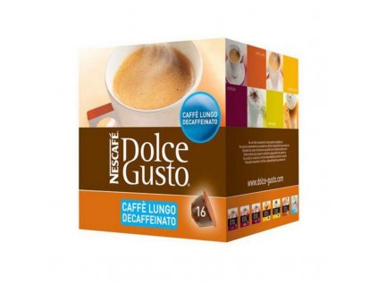 Kávové kapsule Nescafé Dolce Gusto 94331 Caffe Lungo Decaffeinato (16 ks)