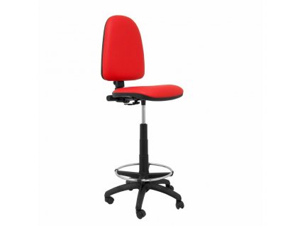 Výškovo nastaviteľná stolička Ayna P&C 4CPSPRJ Imitácia kože Červená