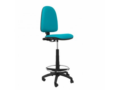 Výškovo nastaviteľná stolička Ayna P&C 4CPSPVE Imitácia kože zelená