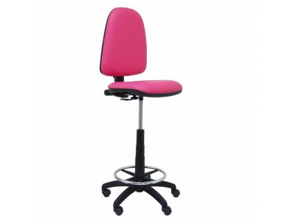 Výškovo nastaviteľná stolička Ayna P&C 4CPSPRS Imitácia kože Ružová