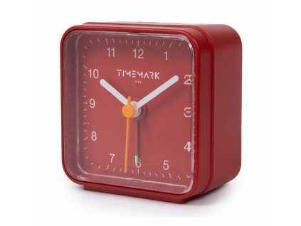 Budík Timemark Červená (6,5 x 6,5 x 3,5 cm)