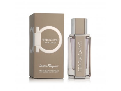 Pánska toaletná voda Salvatore Ferragamo Ferragamo Bright Leather EDT (50 ml)