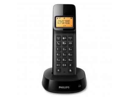 Bezdrôtový telefón Philips D1601B/01 1,6" 300 mAh GAP Čierna