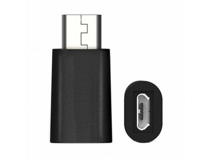 Adaptér USB C na Micro USB 2.0 Ewent EW9645 5V Čierna