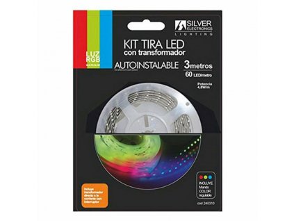 LED RGB Silver Electronics 7,2W (3M)