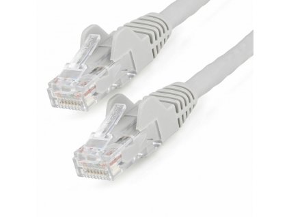 Sieťový kábel prepájací UTP kategórie 6 Startech N6LPATCH7MGR Biely Sivý 7 m
