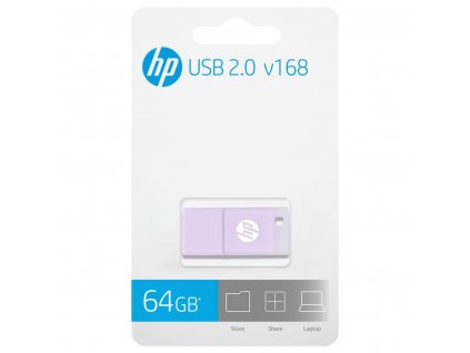 USB flash disk HP X168 USB-A USB 2.0 64 GB Fialová