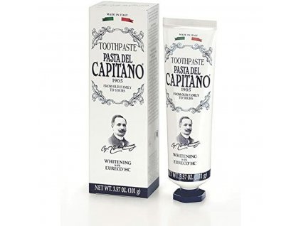 Bieliaca zubná pasta Pasta Del Capitano (75 ml)