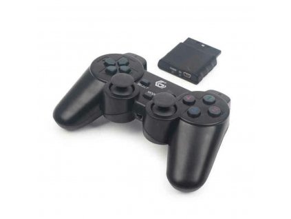 Bezdrôtový Herný Ovládač GEMBIRD Dual Gamepad PC PS2 PS3 Čierna