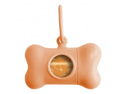 Zásobník na vrecká pre psie exkrementy United Pets Bon Ton Provenzal Oranžová (8 x 4,2 x 5 cm)