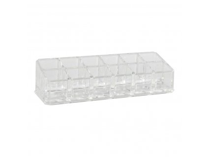 Organizér na líčidlá DKD Home Decor Akryl (17 x 6.3 x 4.5 cm)