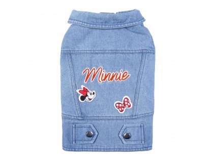 Bunda pre psa Minnie Mouse Modrá (Veľkosť M)