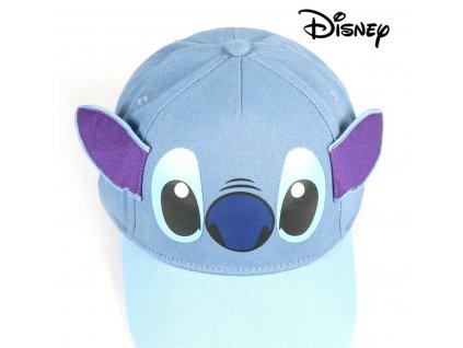 Detská šiltovka Stitch Disney 77747 Bavlna Polyester Modrá (53 cm)