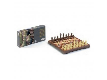 Hracia doska na šach a dámu Cayro Magnetic (24 x 24 cm)