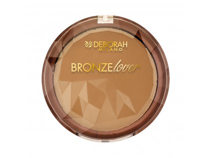 Kompaktný bronzový púder bez parabénov Deborah Bronze Lover Nº 04 Deep Tan SPF 15