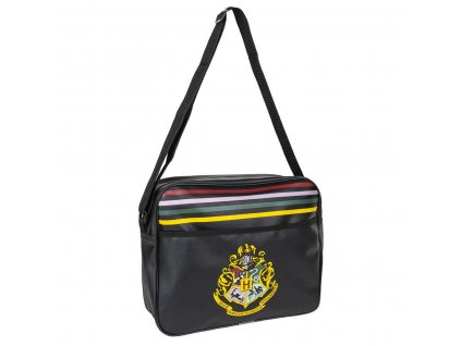 Školská taška cez rameno Harry Potter Draco PVC Čierna (33 x 28 x 15 cm)