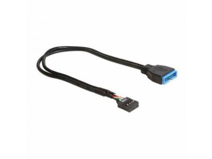 USB kábel DELOCK 83281 30 cm Čierna