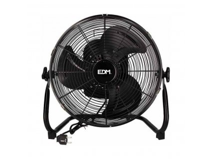 Podlahový ventilátor EDM Freshwind 45 W Oscilácia Čierna (Ø 35 x 44 cm)