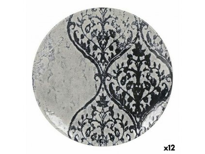 Sada dezertných tanierov La Mediterránea Horus Porcelán (Ø 20 x 2 cm) (12 ks)