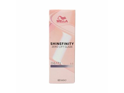 Dlhotrvajúca Farba na vlasy Wella Shinefinity Nº 06/71 (60 ml)