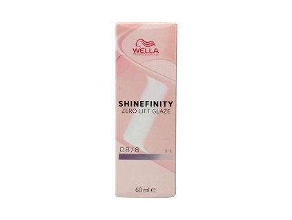 Dlhotrvajúca Farba na vlasy Wella Shinefinity Nº 08/8 (60 ml)
