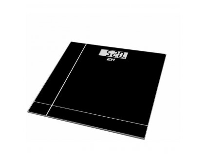 Digitálna osobná váha EDM Sklo Čierna 180 kg (26 x 26 x 2 cm)