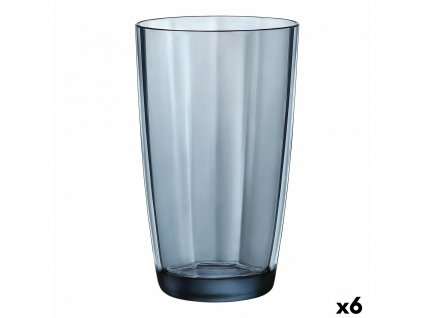 Sada pohárov Bormioli Rocco Pulsar Sklo Modrá (470 ml) (6 ks)