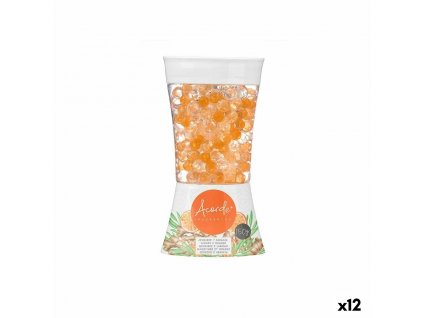 Gélový osviežovač vzduchu Acorde Pomaranč Zázvor 150 g Oranžová (Pack 12 ks)