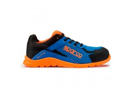 Bezpečnostná obuv Sparco 07517 Modrá Oranžová