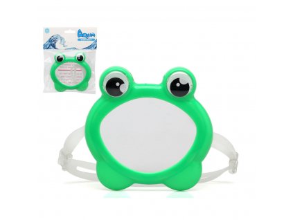 Detské potápačské okuliare Žaba Zelená