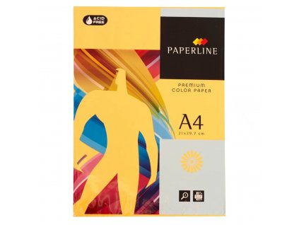 Farebný papier do tlačiarne Fabrisa Premium Din A4 Oranžová Svetielkujúci (500 listov)