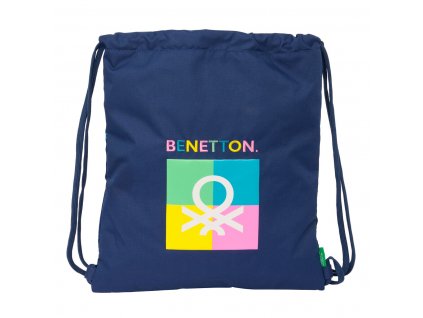 Vak na chrbát Benetton Cool Námornícka modrá (35 x 40 x 1 cm)
