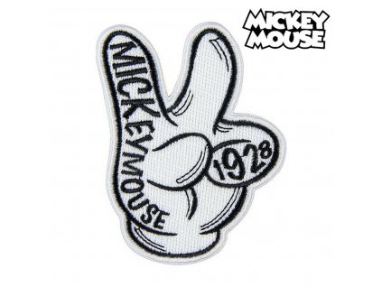 Náplasť Mickey Mouse Biela Polyester