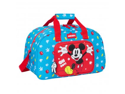 Detská športová taška Mickey Mouse Clubhouse Fantastic Modrá Červená (40 x 24 x 23 cm)