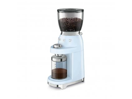 Elektrický mlynček na kávu Smeg CGF01PBEU Retro Modrá (350 g)