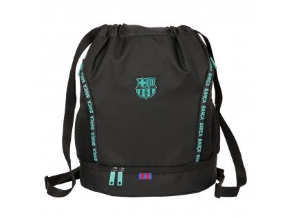 Detský batoh vrecko F.C. Barcelona Čierna (35 x 40 x 1 cm)