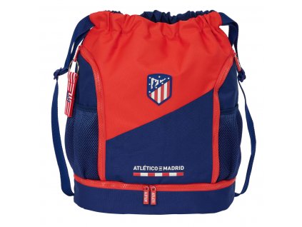 Detský batoh vrecko Atlético Madrid Modrá Červená (35 x 40 x 1 cm)