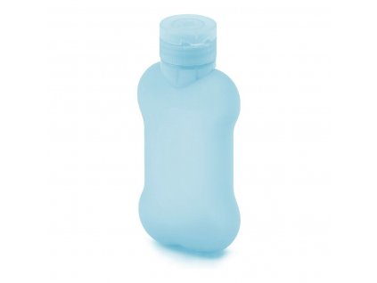 Fľaša na vodu pre psa United Pets Bon Ton Pi Modrá (100 ml)
