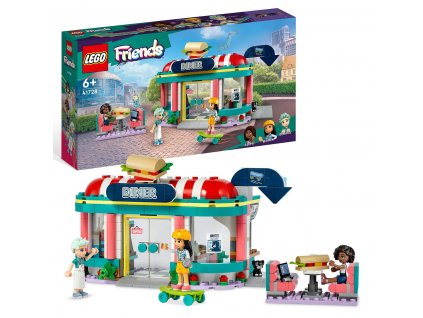 Stavebnica LEGO® Friends 41728 Bistro v centre mestečka Heartlake (346 ks)