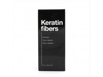 Vlasové vlákna pre väčší objem vlasov, na zahustenie účesu The Cosmetic Republic Keratin Fibers Svetlý blond (25 g)