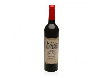 Sada na víno v tvare fľaše Vino Rosso Versa Plast (7 x 7 x 32 cm)