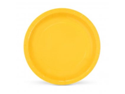 Jednorazové taniere Algon Kartón Žltá Okrúhly (20 x 20 x 1,5 cm) (10 ks)