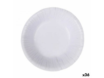 Jednorazové taniere hlboké Algon Kartón Biela Okrúhly 450 ml (Pack 36 x 6 ks)