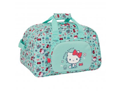 Detská športová taška Hello Kitty Sea lovers Tyrkysová (40 x 24 x 23 cm)
