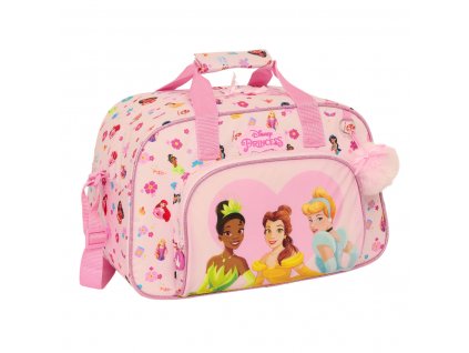 Detská športová taška Disney Princesses Summer adventures Ružová (40 x 24 x 23 cm)