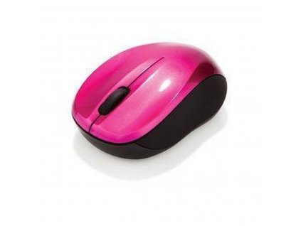 Bezdrôtová myš Verbatim Go Nano 1600 DPI Fuchsiová Čierna + Prijímač USB
