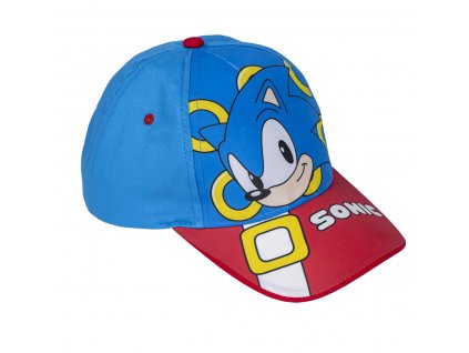 Detská šiltovka Sonic Bavlna Polyester Modrá (53 cm)