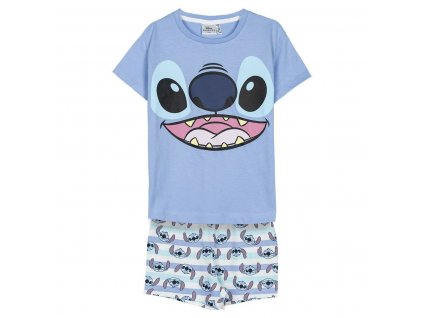 Detské pyžamo Stitch Bavlna Modrá