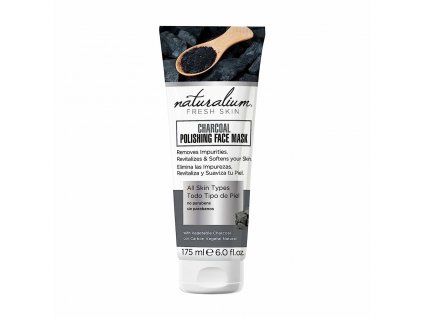 Čistiaca a rozjasňujúca pleťová maska Naturalium Fresh Skin Charcoal (175 ml)